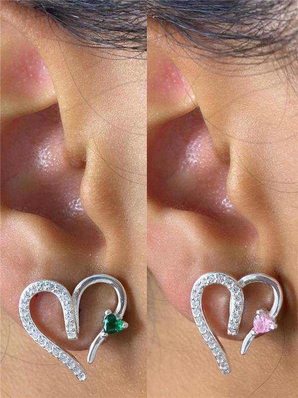 BRINCO CORAÇÃO VAZADO