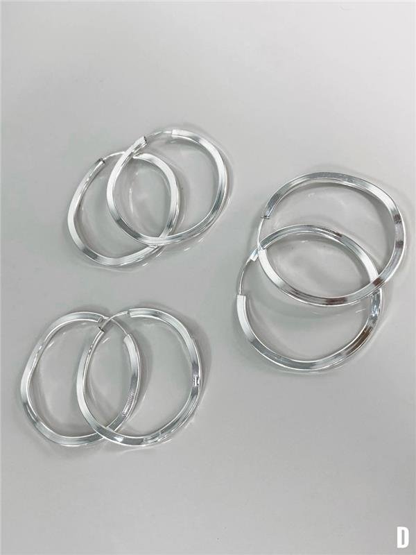 BRINCO ARGOLA FIO ONDULADO