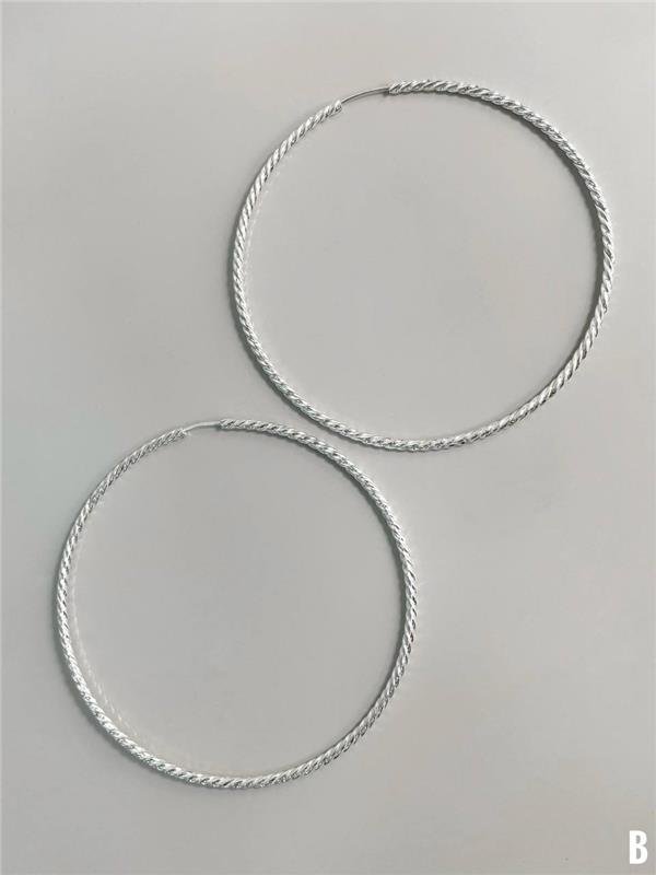 BRINCO ARGOLA FIO TORCIDO