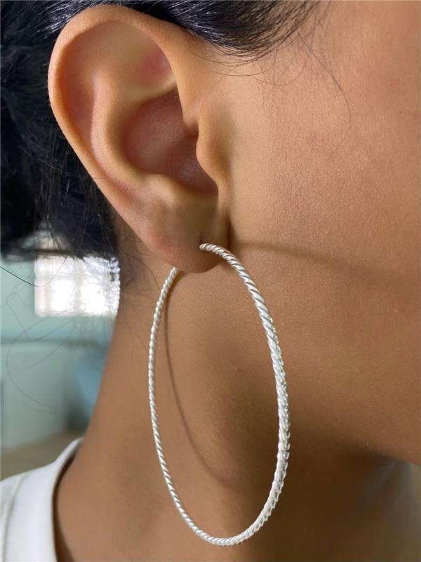 BRINCO ARGOLA FIO TORCIDO