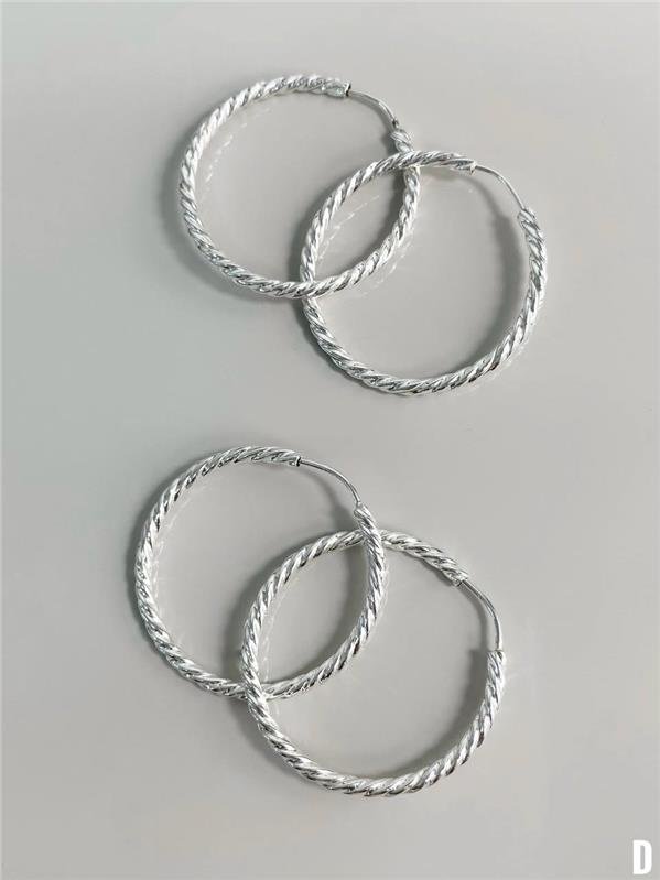 BRINCO ARGOLA FIO TORCIDO