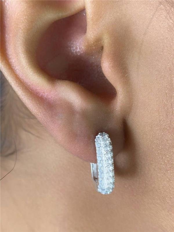 BRINCO ÚNICO C/ZIRCÔNIA CRISTAL