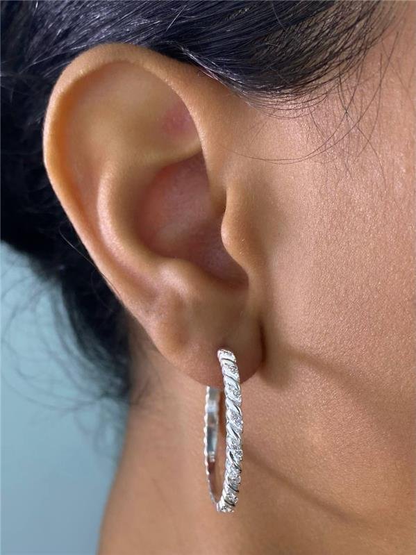 BRINCO ARGOLA FIO LISO E ZN