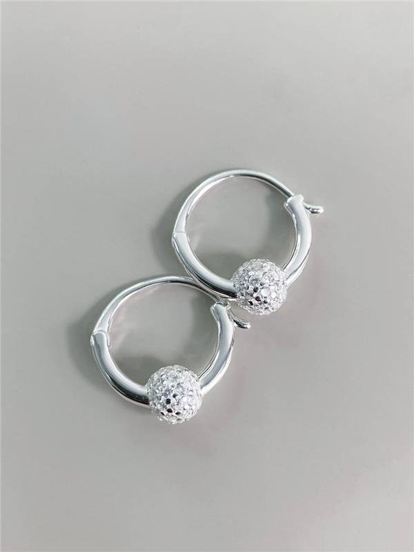 BR ARGOLA LISA C/ BOLA ZN 1,3CM