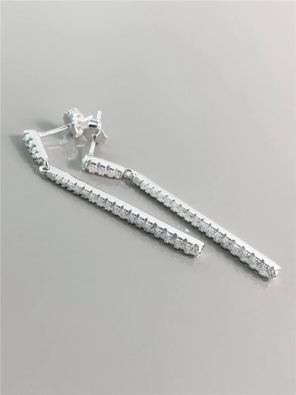 BRINCO PINGENTE PALITO CRAVEJADO