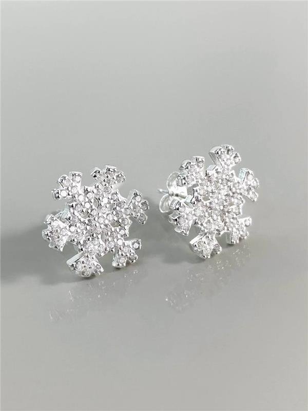 BRINCO FLOCO DE NEVE CRAVEJADO