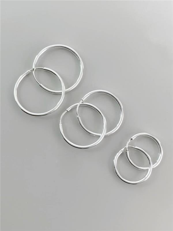 BRINCO TRIO ARGOLINHA TUBO FIO FINO