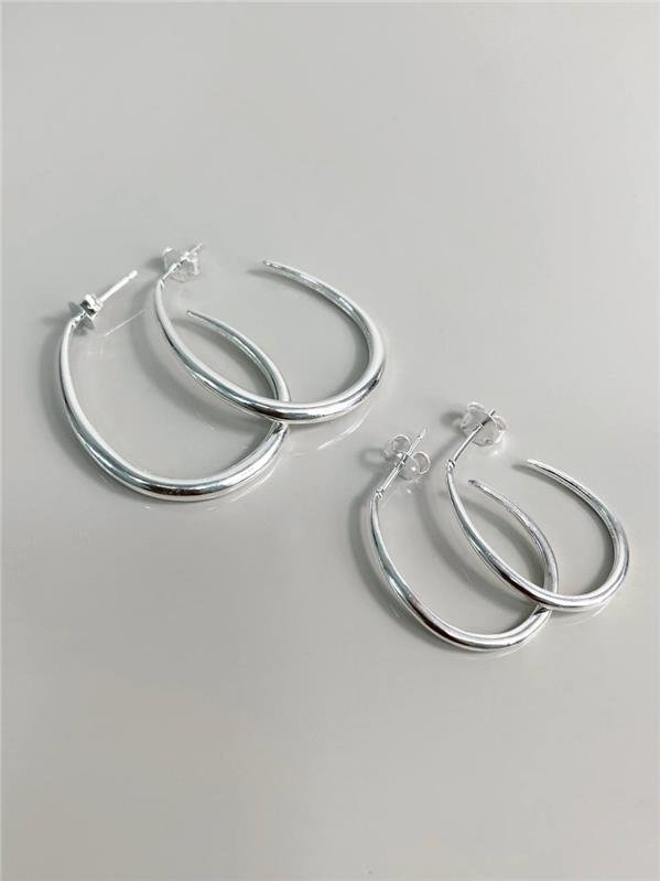 BRINCO DUPLO ARGOLA GOTA