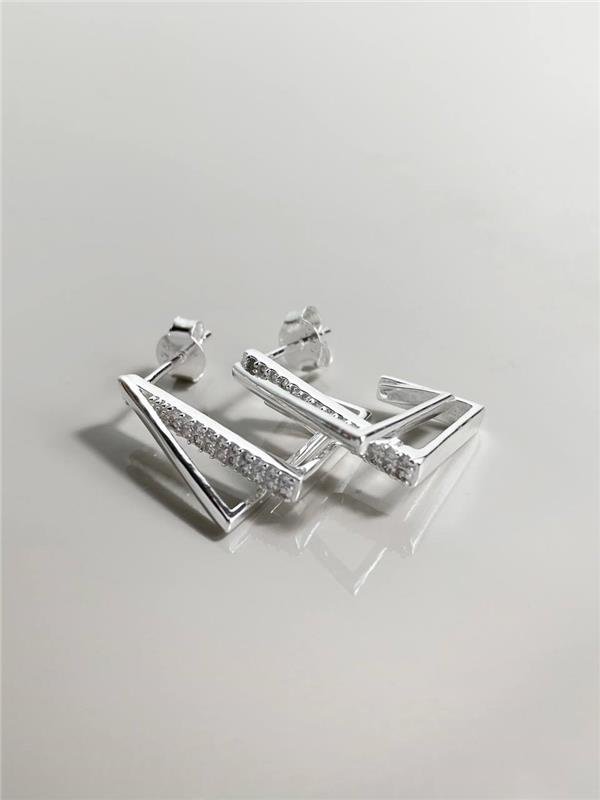 EARHOOK TRIÂNGULO ABERTO