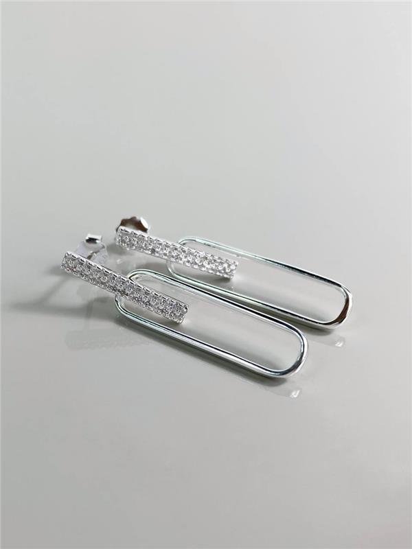 BRINCO BASE PALITO E PINGENTE ELO ALONGADO