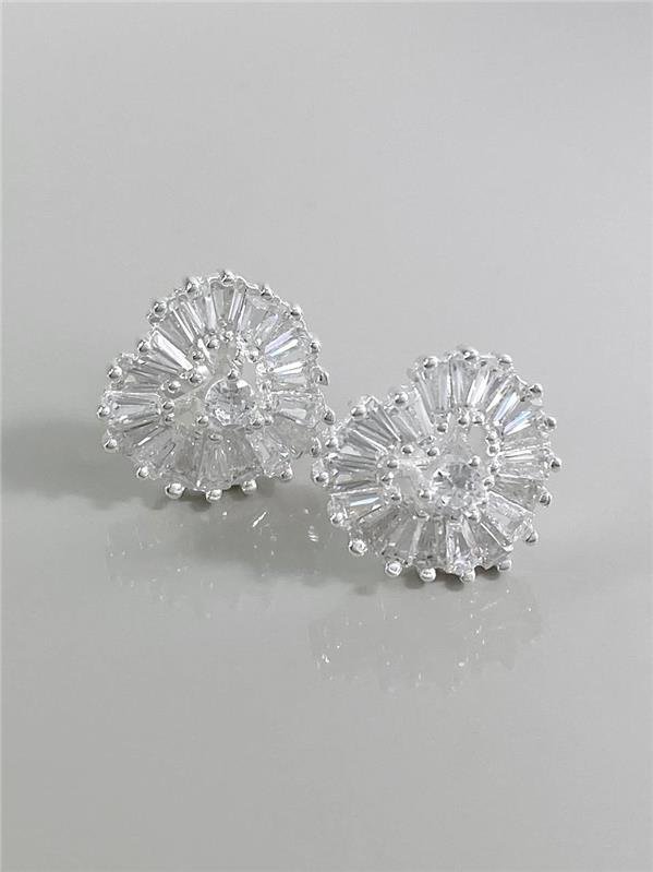 BRINCO CORAÇÃO C/ZIRCÔNIA NAVETE