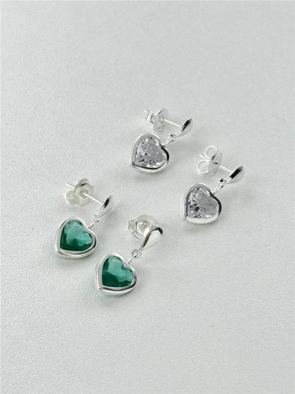 BRINCO PINGENTE CORAÇÃO PONTO LUZ