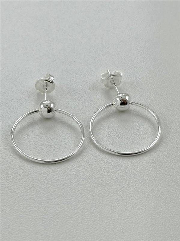 BRINCO BOLA PINGENTE CÍRCULO