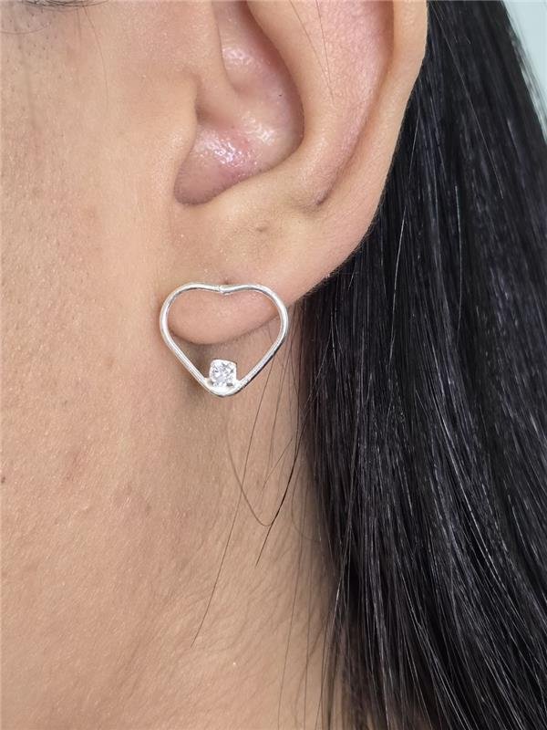 BRINCO FIO CORAÇÃO C/PONTO LUZ