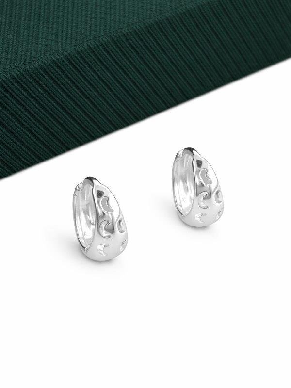 BRINCO ARGOLINHA DETALHE LUA 9MM