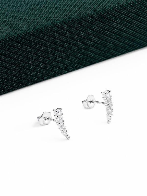 BRINCO MINI EAR CUFF C/FIO EM ZIRCÔNIA