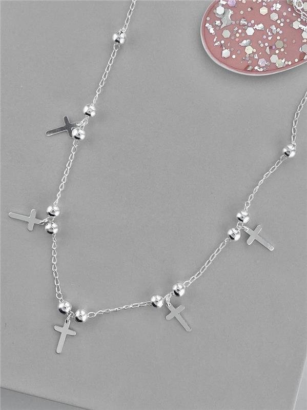 COLAR BOLA/CRUZ 40CM