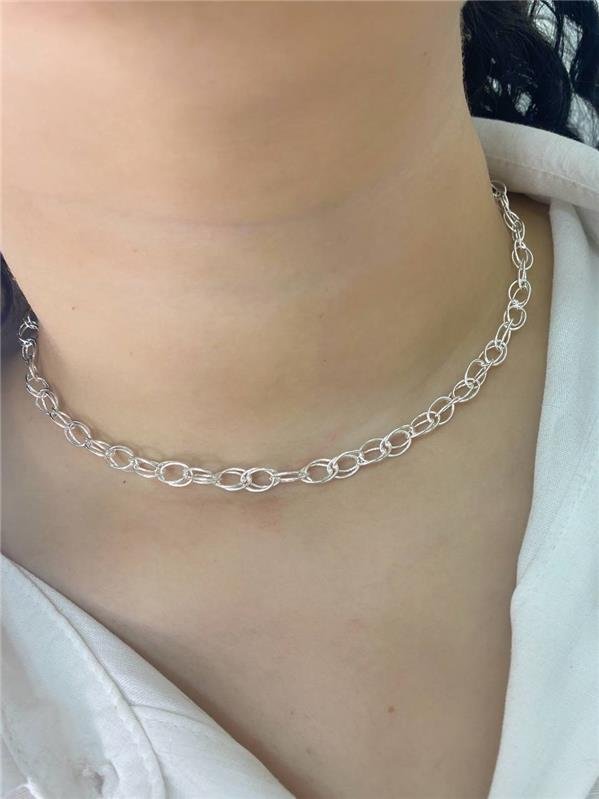 COLAR ELO DUPLO OVAL 40CM