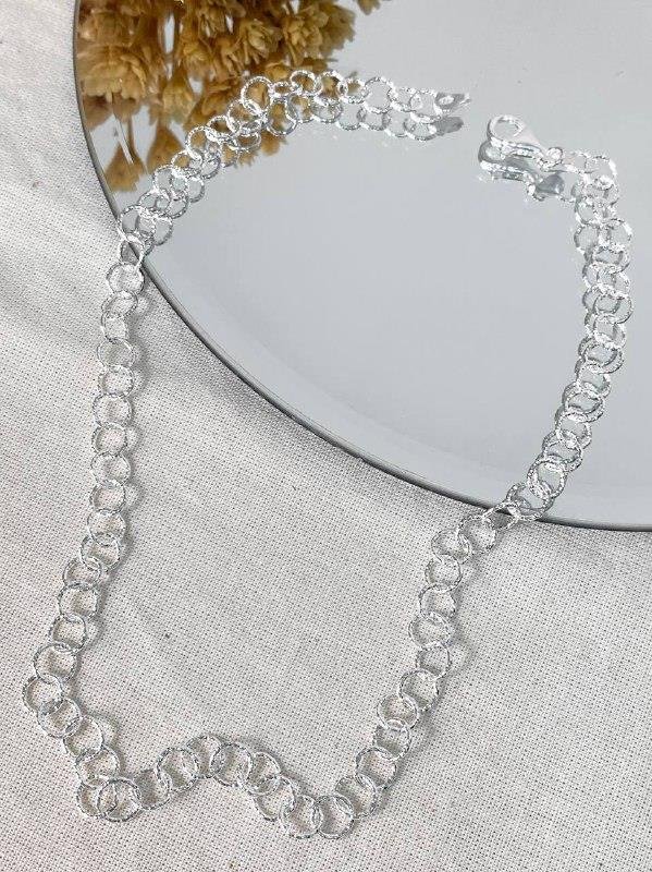 COLAR ELO REDONDO COM TEXTURA 40CM