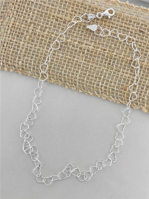 COLAR TODO EM CORAÇÃO 40CM