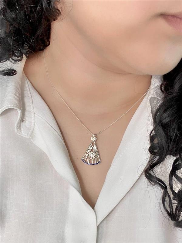 COLAR V15 NS APARECIDA FÉ/AMOR