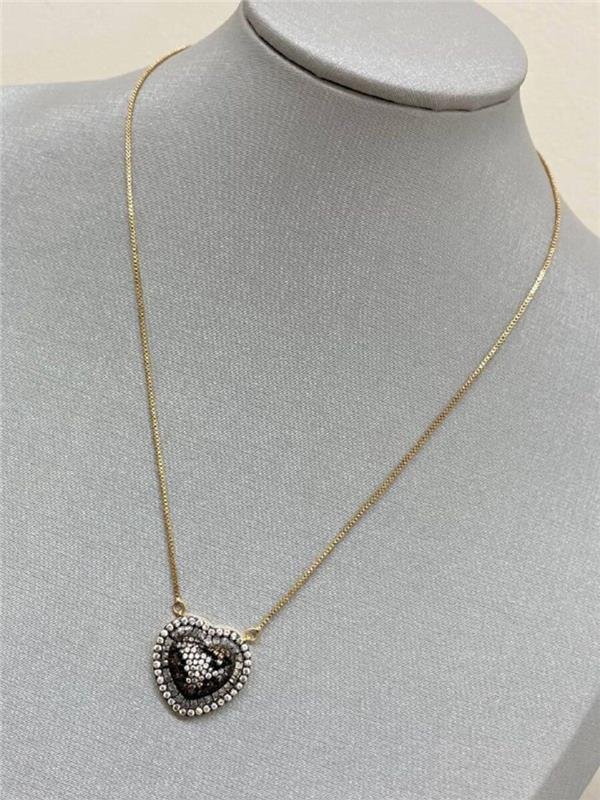 COLAR PINGENTE CORAÇÃO