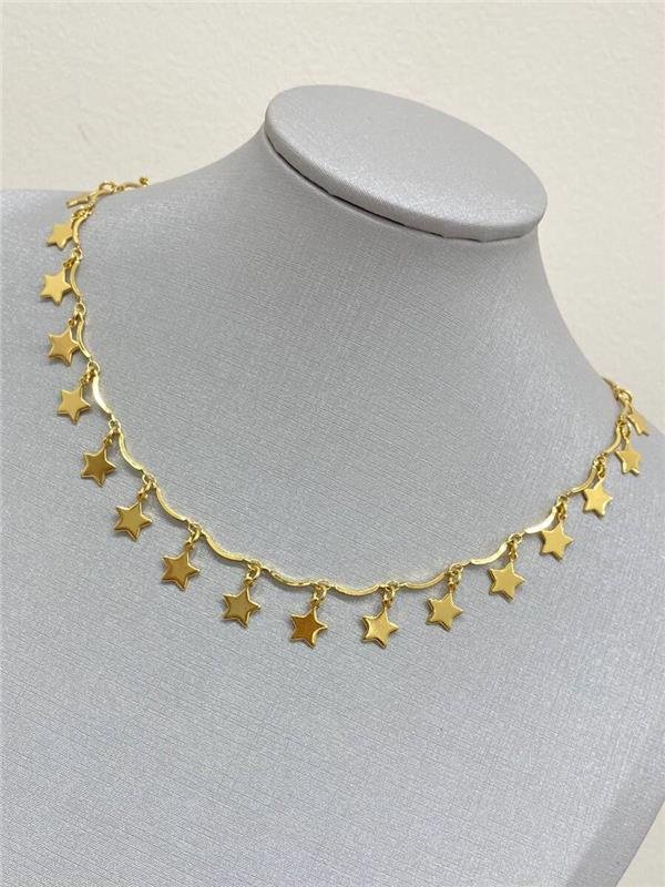 COLAR PINGENTE ESTRELAS