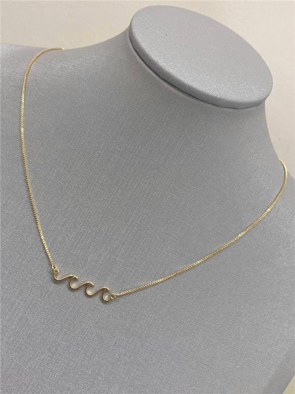 COLAR PINGENTE ONDAS 