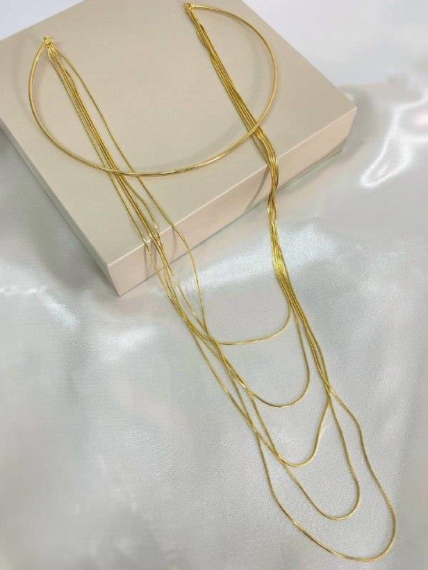 COLAR ARO CORRENTE RABO DE RATO