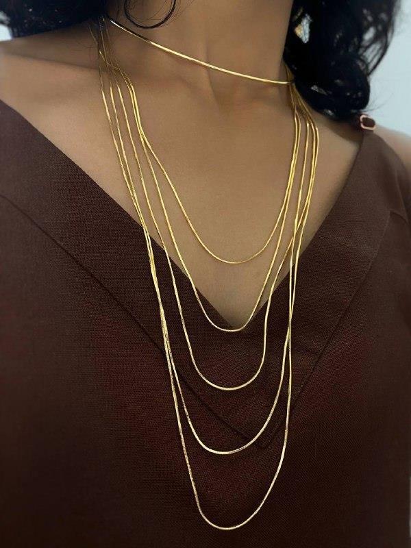 COLAR ARO CORRENTE RABO DE RATO