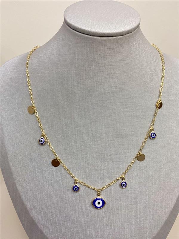 COLAR OLHO GREGO CIGANINHA