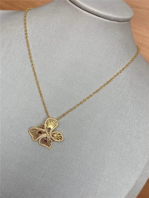 COLAR BORBOLETA COM ZIRCÔNIA 