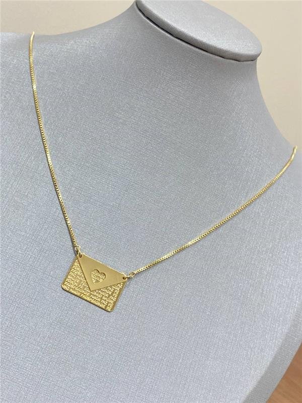 COLAR ENVELOPE ESCRITA