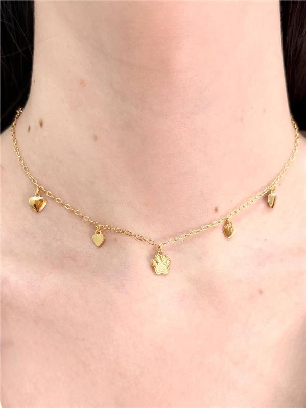CHOKER CORAÇÃO PET