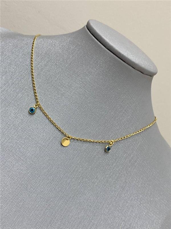 COLAR CIGANINHA/OLHO 