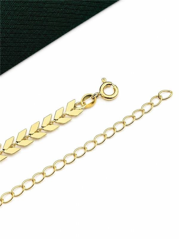 CHOKER ESCAMAS LISO 35CM+10CM EXTENSOR