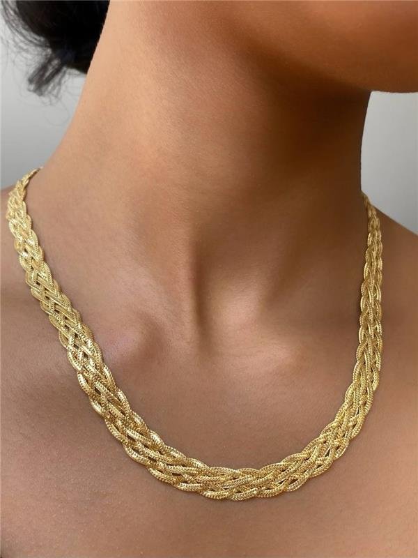 COLAR 6 FIOS TRANÇADO