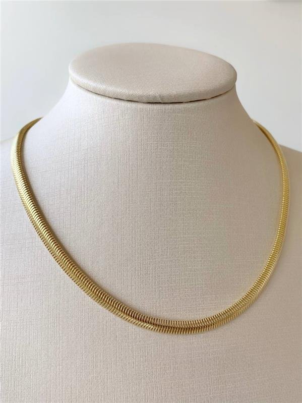 COLAR LACRAIA 5MM 38CM+10CM EXTENSOR