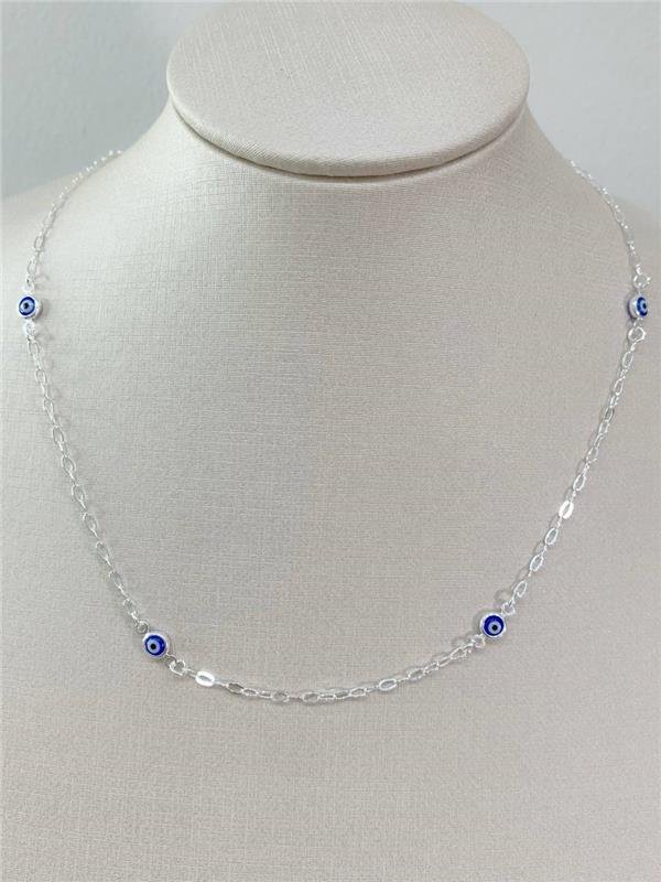 COLAR OLHO GREGO FIXO 40CM+5CM EXTENSOR