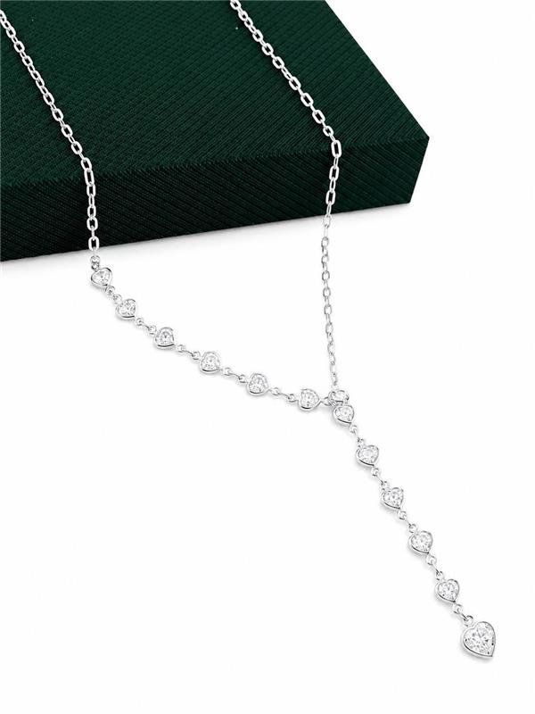 COLAR ESTILO GRAVATINHA C/PONTO LUZ CORAÇÃO 40CM+5CM EXTENSOR