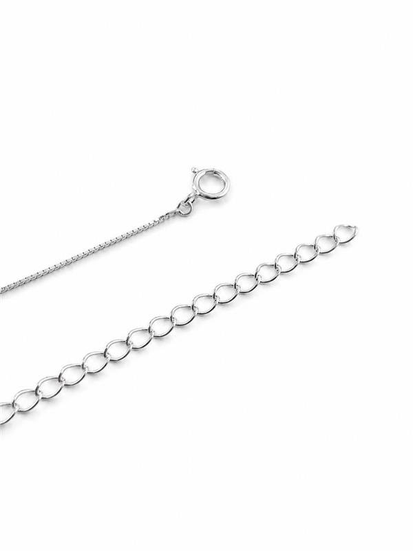 COLAR V12 C/PINGENTE PONTO LUZ CORAÇÃO 4MM 42CM+5CM EXTENSOR