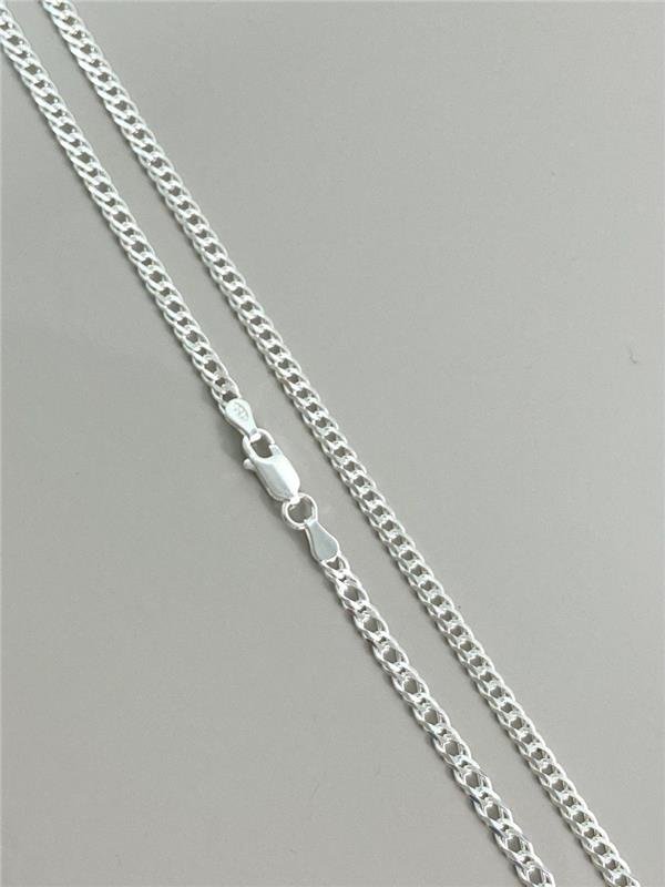 CORRENTE MASCULINA ELO DUPLO 3,5MM 70CM