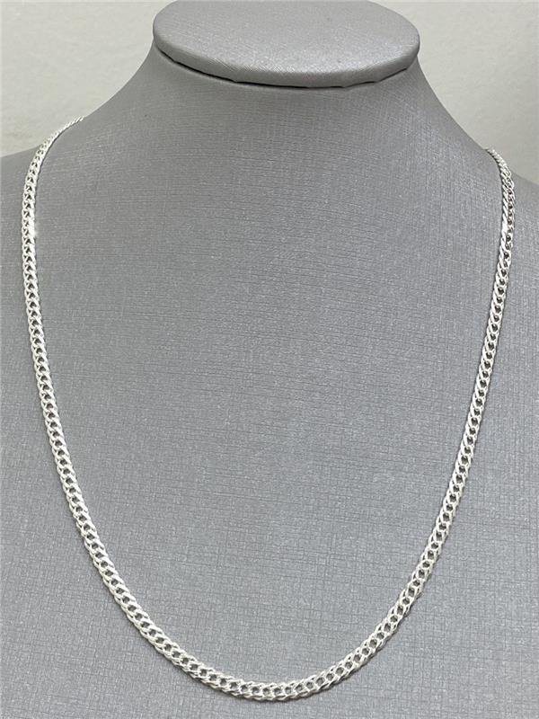 CORRENTE MASCULINA ELO DUPLO 3,5MM 70CM