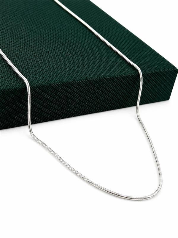 CORRENTE RABO DE RABO 1MM 45CM