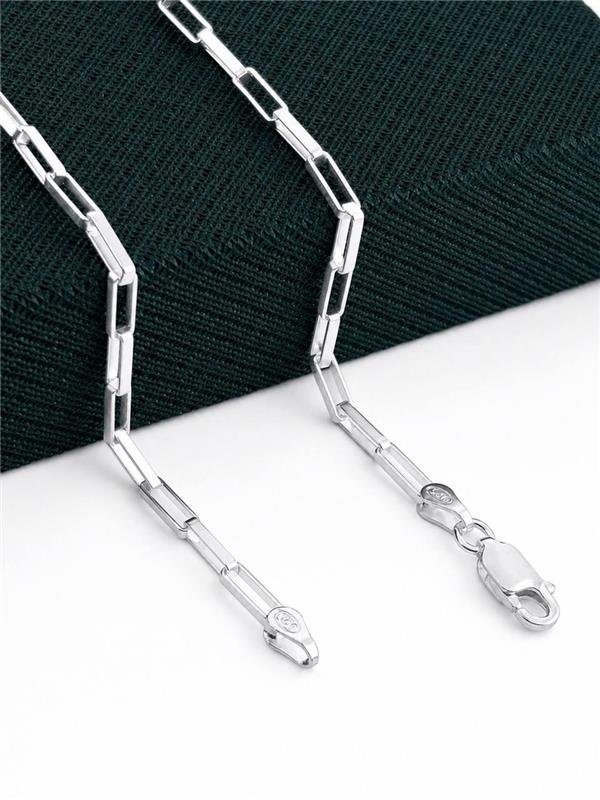 CORRENTE MASCULINA ELO TIJOLINHO 60CM