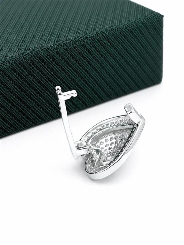 PINGENTE CORAÇÃO CRAVEJADO 1,7CM