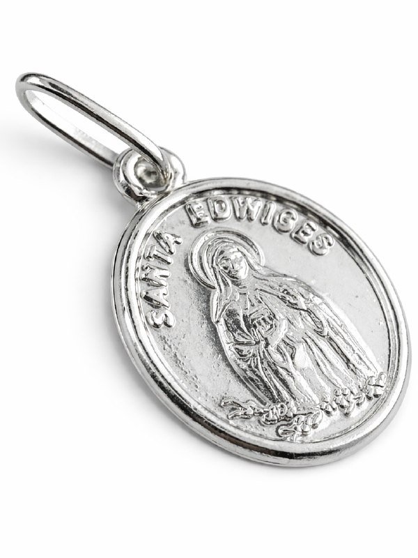 PINGENTE OVAL SANTA EDWIGES