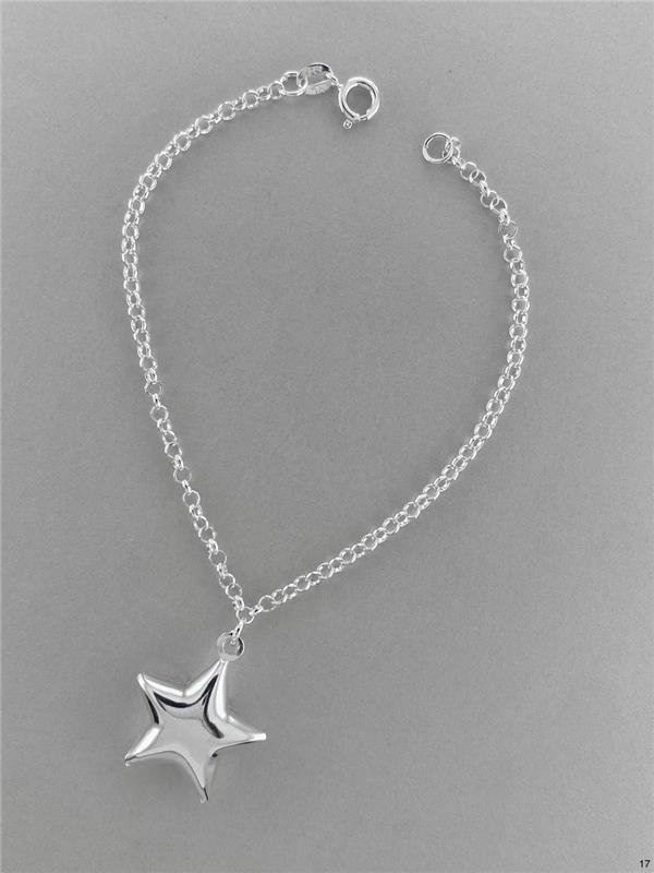 PULSEIRA ELO PING ESTRELA LISA 19CM