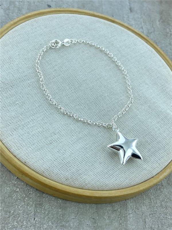 PULSEIRA ELO PING ESTRELA LISA 19CM