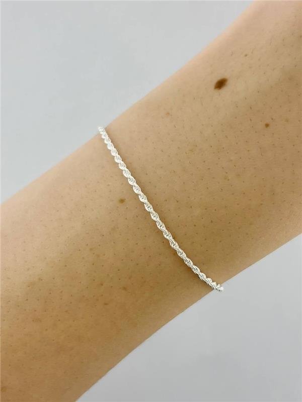 PULSEIRA CORDÃO BAIANO 1MM 18CM